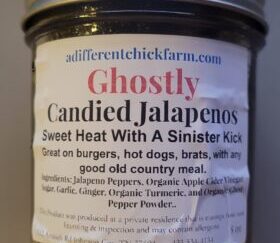 Kicked Up Candied Jalapenos