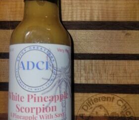 White Pineapple Scorpion Small Batch Hot Sauce