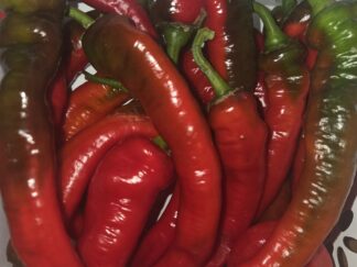 Red/Green Jimmy Nardello Sweet Peppers Mix 2 Pounds OG