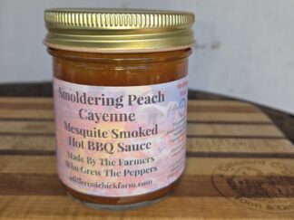 Smoldering Peach Cayenne BBQ Sauce